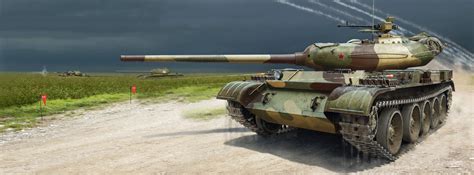 Рисунок T 54 1 Soviet Medium Tank на рабочий стол Бронетехника War