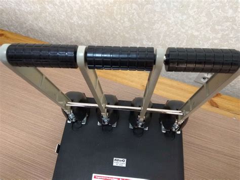Купить Дырокол KW-trio 954 супермощный до 150 л, на 4 отверстия, черный ...