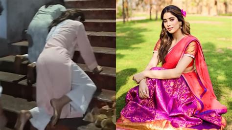 Janhvi Kapoor Climbs Tirupati Balaji Temple On Knees Along With Beau