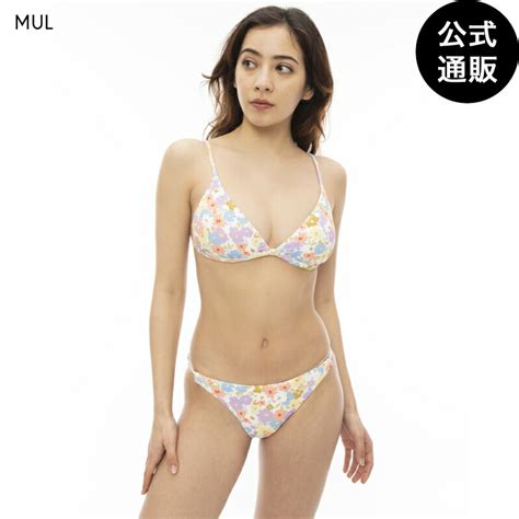 楽天市場OUTLET50 OFF送料無料2024 ビラボン レディース CREPE TRI BIKINI ビキニ MUL 2024年春夏モデル 全1色 M L
