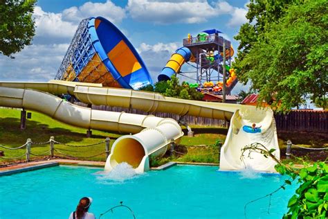 Water Rides At Six Flags Fiesta Texas In San Antonio