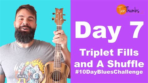 Dayblueschallenge Day A Shuffle With Triplet Fill And