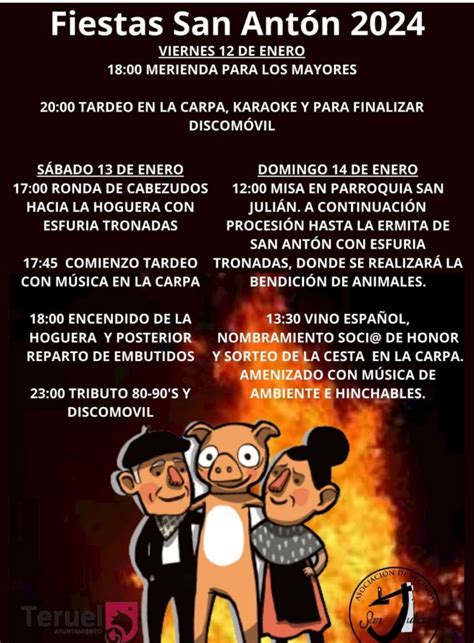 Ya Se Conoce El Programa De Actos De Las Fiestas De San Ant N Eco De