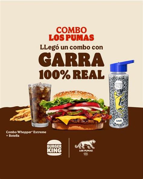 Burger King Argentina Lanza El Combo Los Pumas Buenos Bares