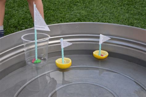 Recycled Boats Sink Or Float Preschool Science Experiment