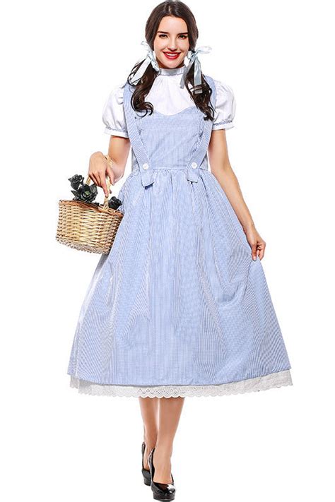 Wizard Of Oz Dorothy Costume For Adults Nalagila