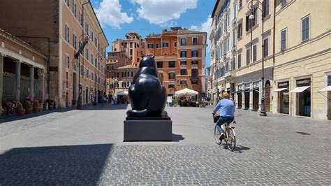 Per La Prima Volta A Roma Le Sculture Monumentali Di Fernando Botero