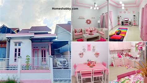 Inspirasi Rumah Type Dengan Nuansa Pink Yang Menggemaskan Kamarnya