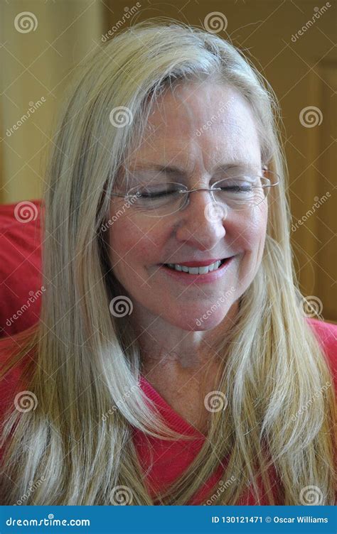 Mature Female Beauty Expressions Stock Image Image Of Mature