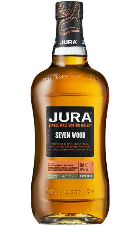 Jura Seven Wood Single Malt Scotch Whisky Isle Of Jura Distillery