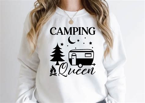 Camping Queen Svg Graphic By Suriayaaktere4 · Creative Fabrica