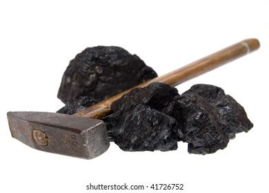 Hammer Coal Carbon Nugget Isolated On Stock Photo 41726752 Shutterstock