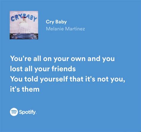 Spotify Lyrics Spotify Aesthetic Just Lyrics Song Lyrics Melanie Martinez Lyrics Only