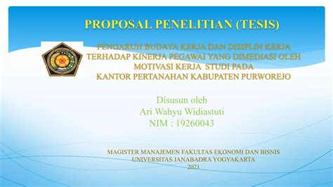 Ppt Seminar Proposal An Ari Wahyu Widiastuti Editpptx