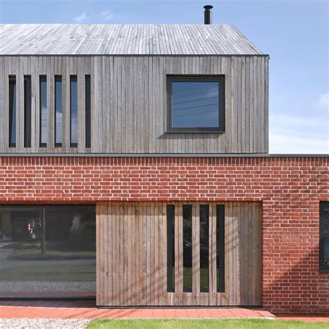 Broad Street House Combines Timber And Handmade Bricks Brick