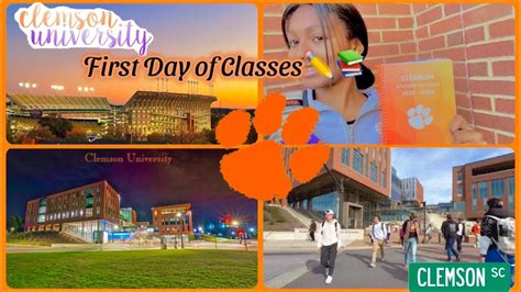 First Day Of Classes At Clemson University College Edition Spring