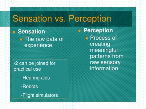 Ppt Chapter 6 Sensation And Perception Powerpoint Presentation Id5961788