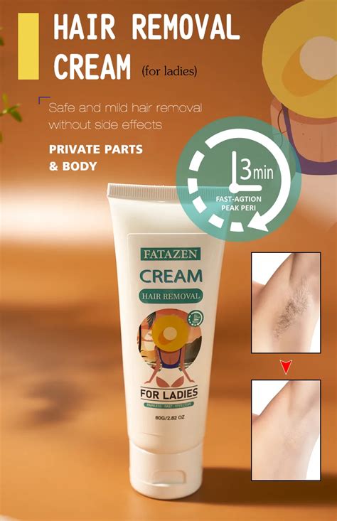 Private Label Natural Organic Hair Removal Cream Oem Herbal Full Body