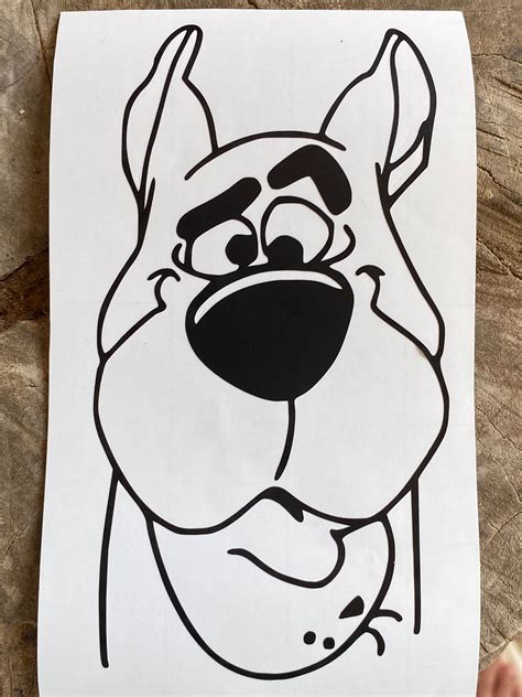 Scooby Doo Car Decal Scooby Doo Cartoons Decal Mystery Etsy