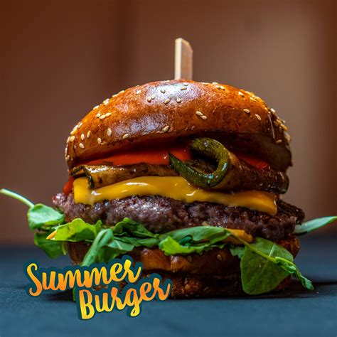 Summer Burger Funky Food