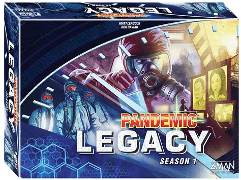 Z Man Games Pandemic Legacy Season 1 Blue Edition EBay