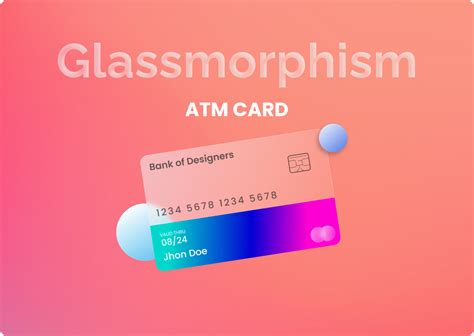 Glassmorphism Card Ui Figma