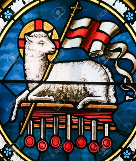 Agnus Dei Lamb Of God Stained Glass A Photo On Flickriver