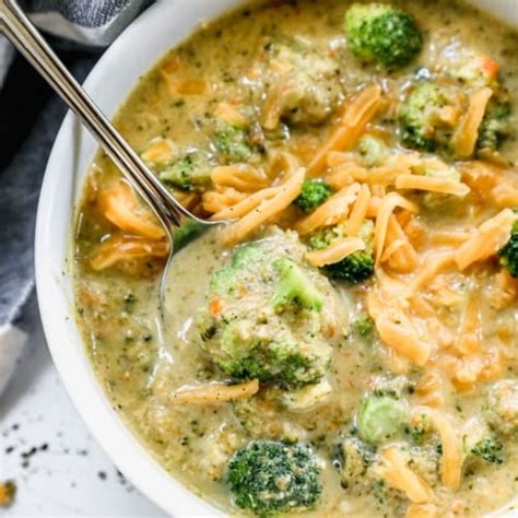 Broccoli Cheddar Soup Recipe