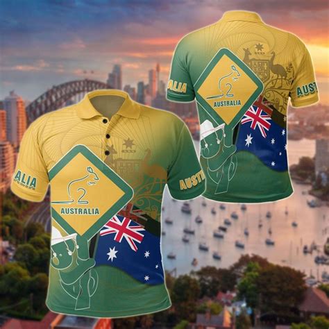 Aio Pride Australia Flag Coat Of Arms Kangaroo And Koala Sign Unis