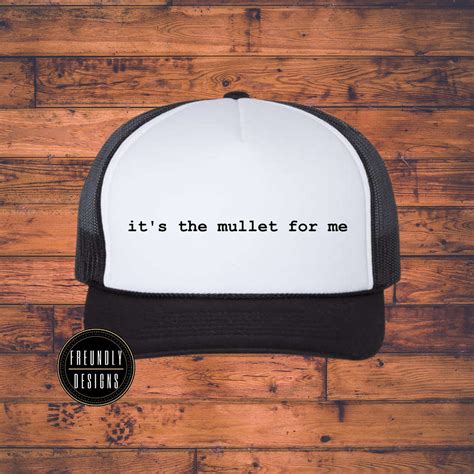 Mullet Trucker Hat Freundly Designs
