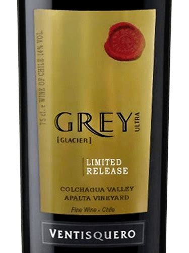 Ventisquero Grey Glacier Ultra Apalta Vineyard Limited Release