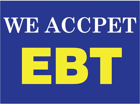 WE ACCEPT EBT New Store Advertising Flag Custom Design Avaliable