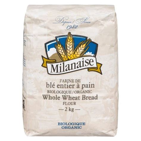 Farine De Bl Entier Pain Bio Milanaise Aliments Merci