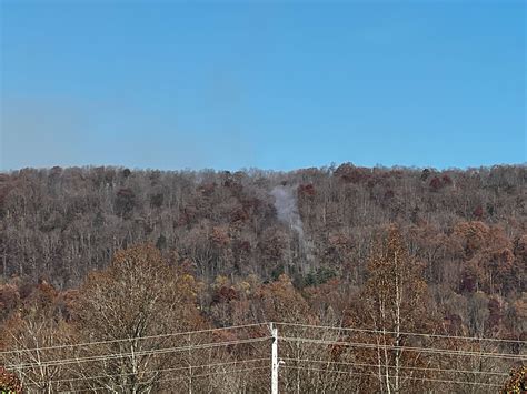 Roane County Wildfire Burning Near I 40 West