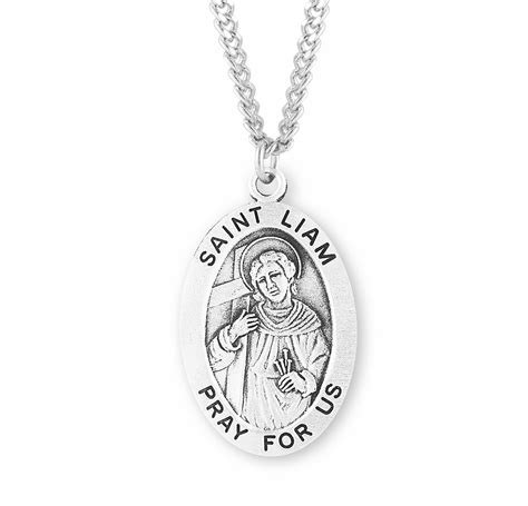 St Liam Patron Saint Religious Jewelry And Medals