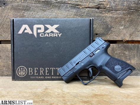 Armslist For Sale Beretta Apx Carry 9mm New