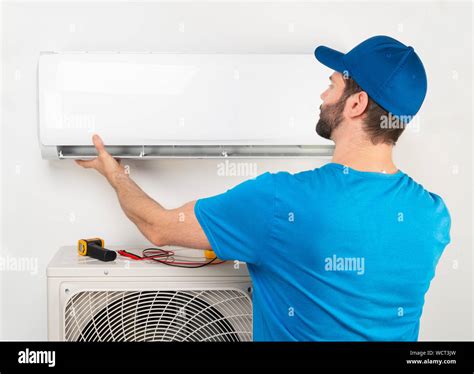 Installation Service Fix Repair Maintenance Of An Air Conditioner