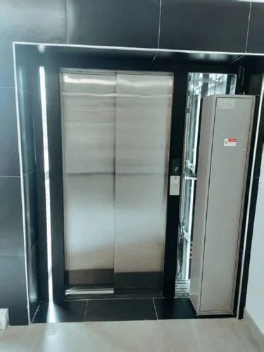 Stainless Steel Automatic Passenger Elevator Without Machine Room