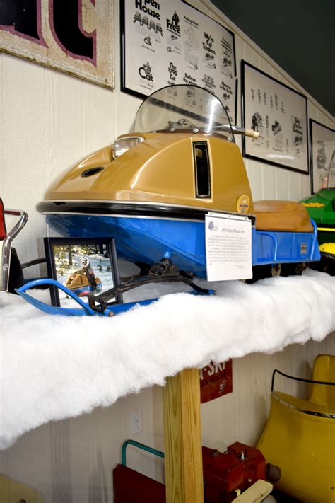 Top Of The Lake Snowmobile Museum Sleds On Display