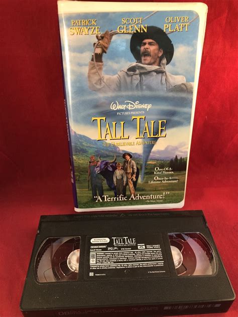 Disneys Tall Tale The Unbelievable Adventure Vhs Clamshell Case