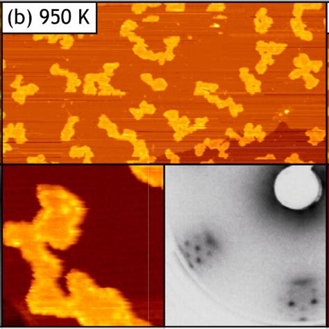 STM Topographs After Growth With Identical Synthesis Parameters But