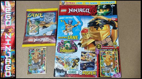 Eisig Goldene Klingen Lego Ninjago Magazin Nr Unboxing