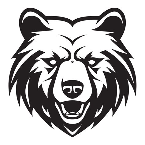 Beautiful Bear Silhouette 25073378 Png