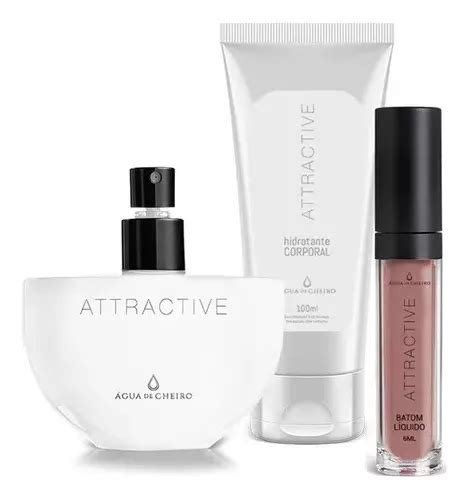 Kit Attractive Feminino Deo Col Nia Attractive Ml Body Lotion