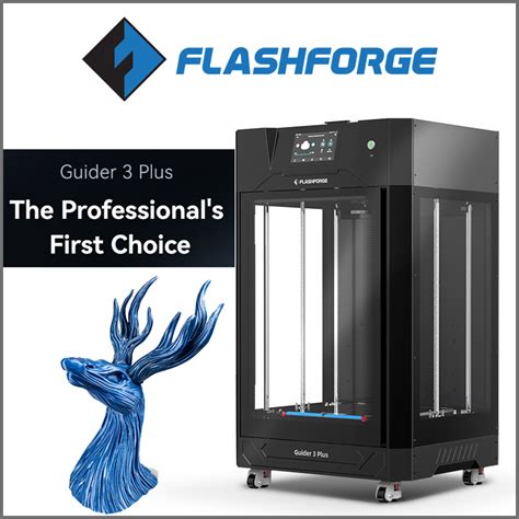 FLASHFORGE GUIDER 3 PLUS 3D PRINTER 3D Gadgets Malaysia