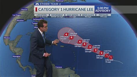 Lee Strengthens Into Category 1 Hurricane YouTube