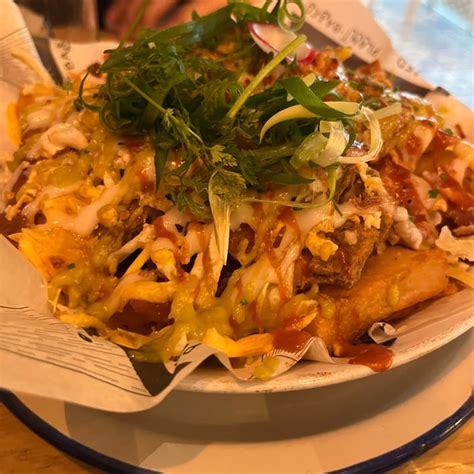 Unity Diner Spitalfields United Kingdom Dirty Loaded Fries Review