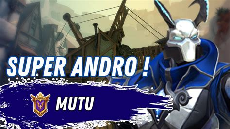 Mutu The Best Androxus In The World Paladins Ranked Competitive Youtube