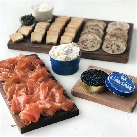 Smoked Salmon And Caviar Canapes The Perfect Pairing Smokedbyewe