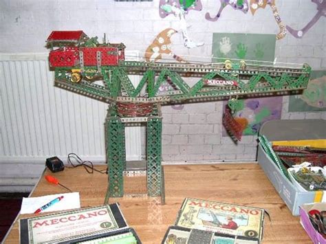 Blocksetting Crane South East London Meccano Club